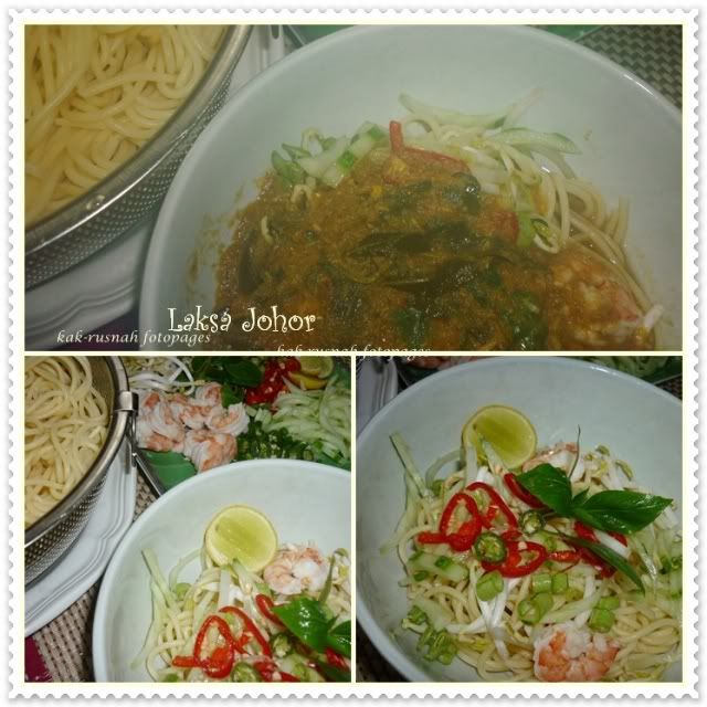 laksa siam. resepi laksa siam