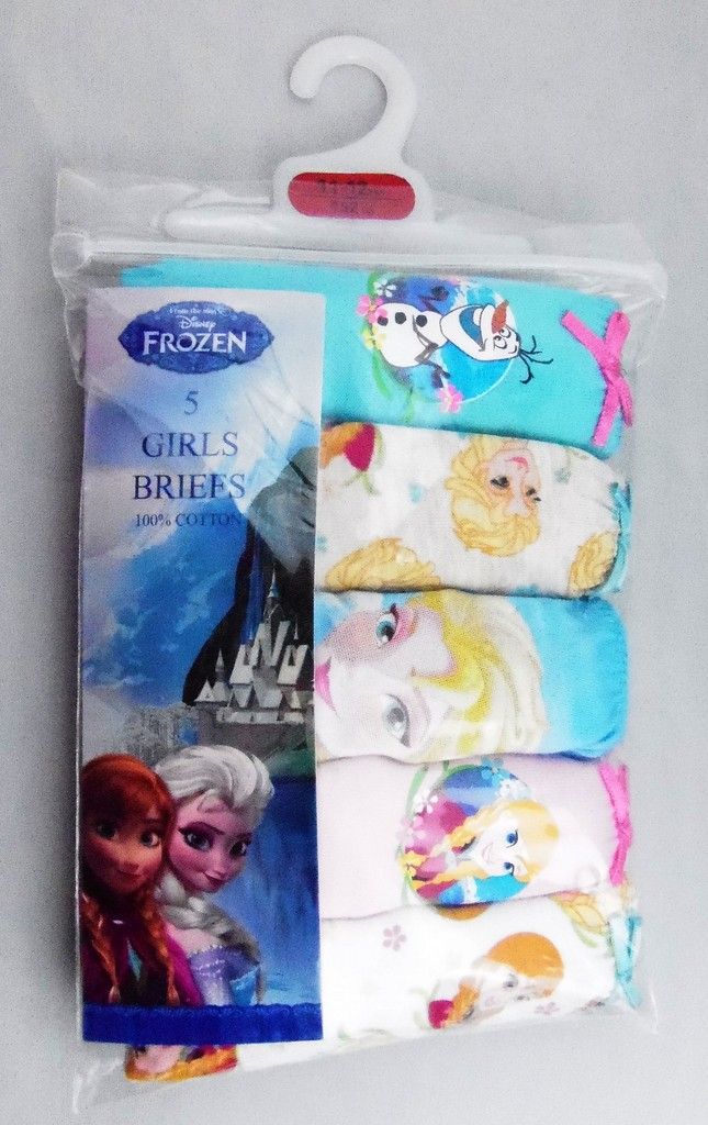 5 pack Disney Frozen Girls Briefs Knickers BNIP Primark eBay