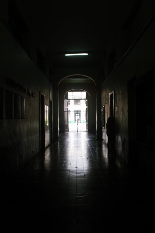 dark hallway