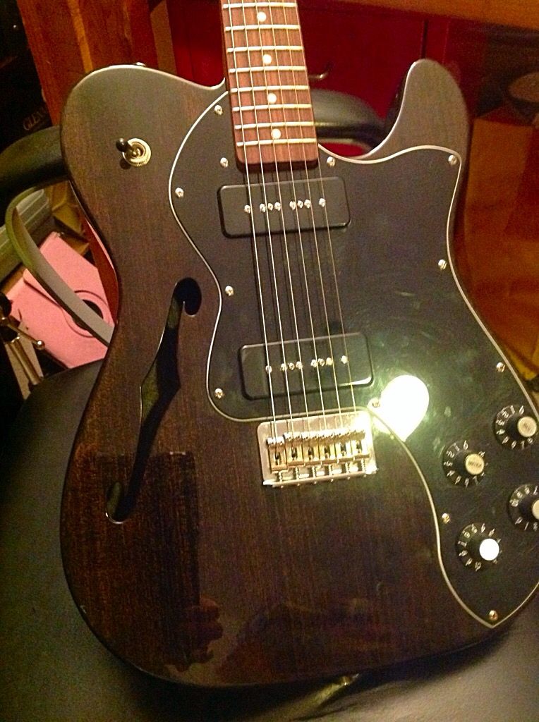 Fender Modern Player Tele Thinline Deluxe P90