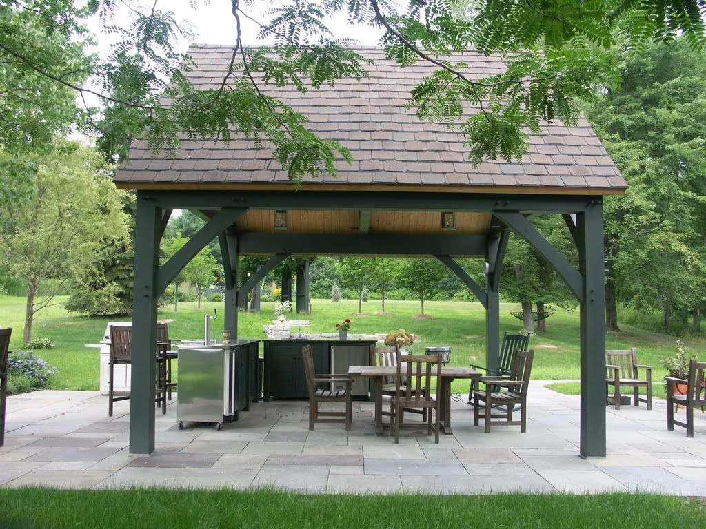 Timber Frame Garden House (c) ecowise outdoor living space