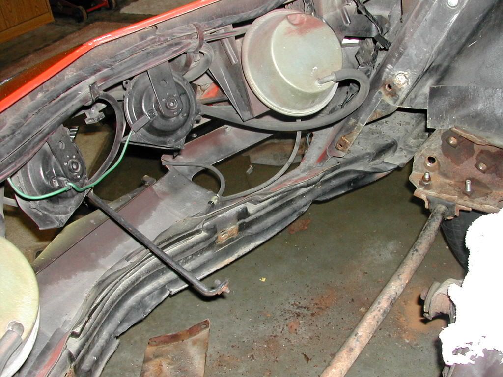 Horn mounting location question. 1970 (Early) CorvetteForum