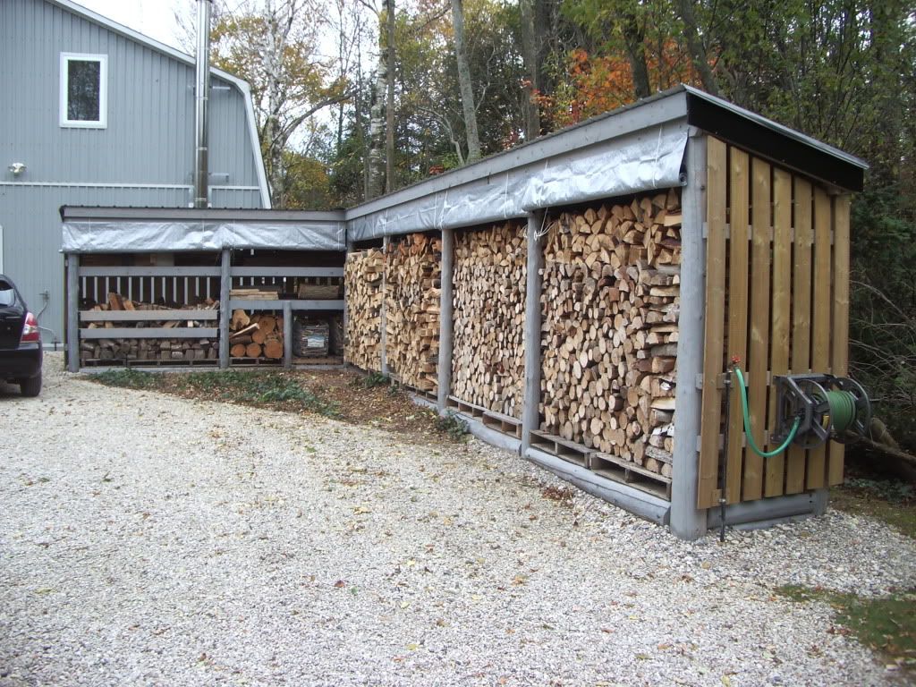 Show me your firewood storage/shed/rackplease :-) | Arboristsite 
