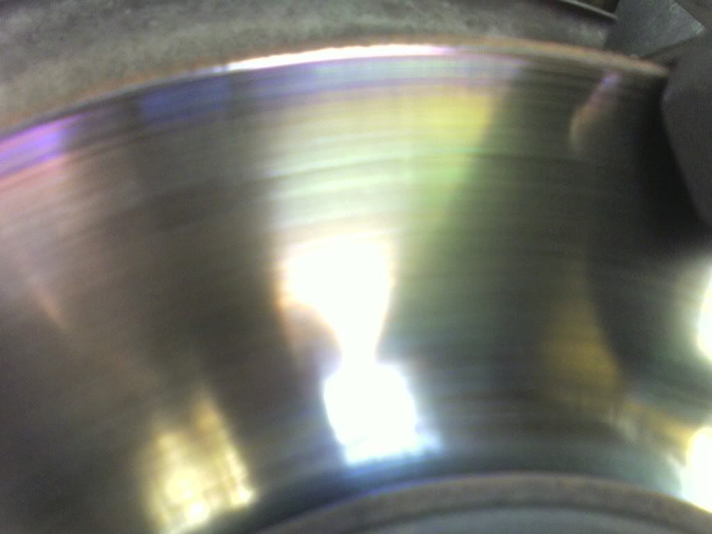 rotor discoloration Kawasaki Motorcycle Forums