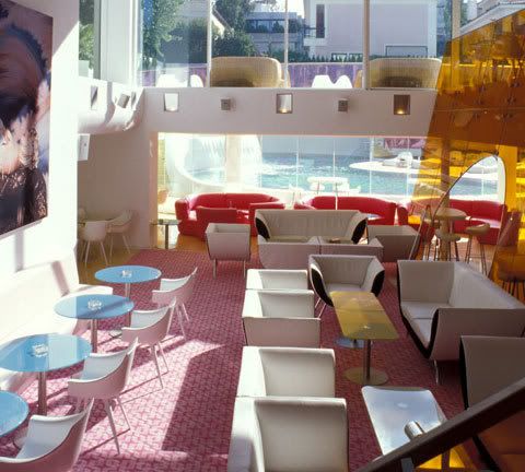 Modern Restaurant Interior Design with Minimalist Furniture