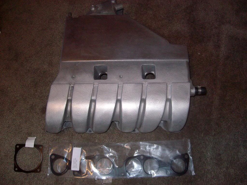 FS obd2 intake manifold polished w gaskets VW Vortex Volkswagen Forum