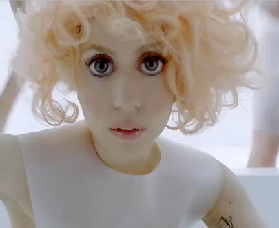 lady gaga no makeup bad romance. Lady Gaga#39;s wider-than-life