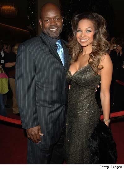 emmitt smith hair. EMMITT SMITH AND HIS WIFE PAT