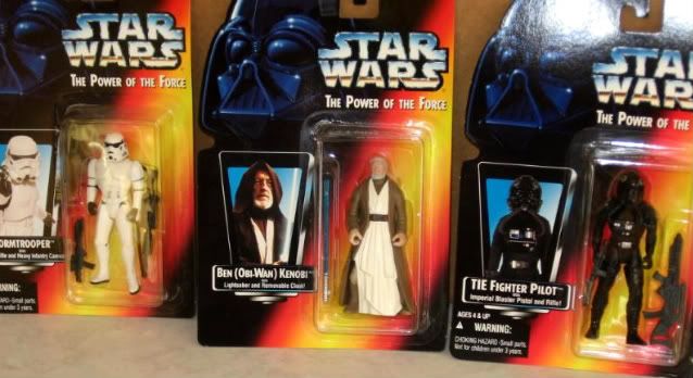  with his large collection of carded Star Wars figures a few years later.