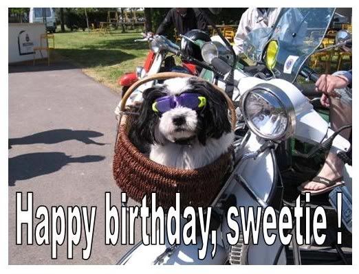 Happy birthday sweetie Pictures, Images and Photos