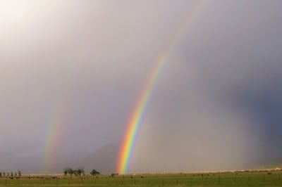 The Lucky Double Rainbow...