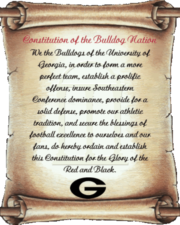 Georgia Bulldogs Constitution Pictures, Images and Photos
