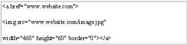 HTML code for 468x60 banner