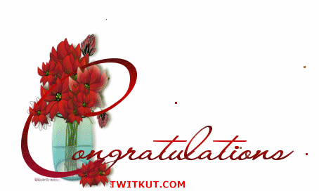 Congratulations Graphics @ twitkut.com
