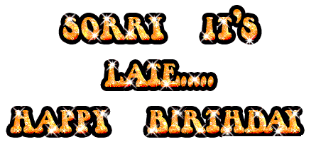 Happy Belated Birthday Graphics @ twitkut.com