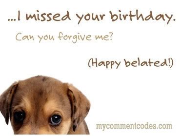 Happy Belated Birthday Graphics @ twitkut.com
