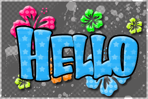 Hello and Hi Graphics @ twitkut.com