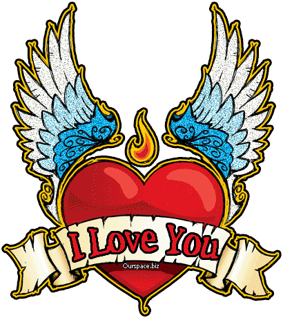 I Love You Graphics @ twitkut.com