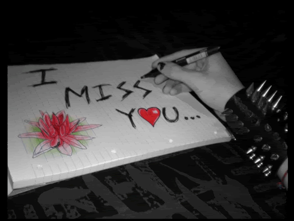 I Miss You Graphics @ twitkut.com