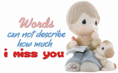 I Miss You Graphics @ twitkut.com