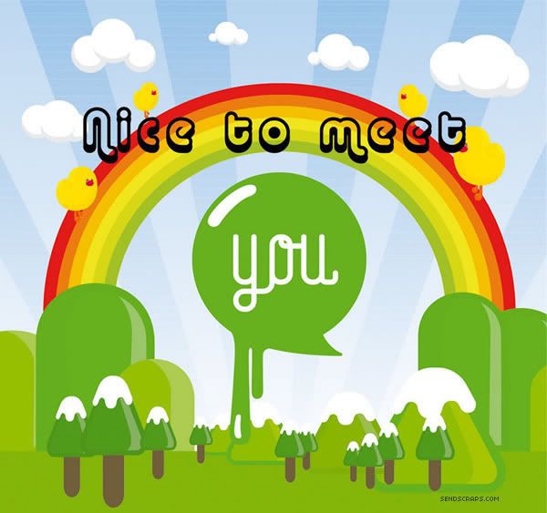 Nice to Meet You Graphics @ twitkut.com