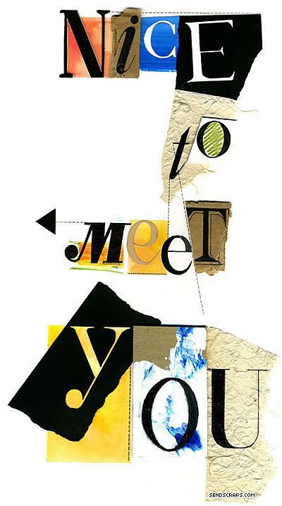 Nice to Meet You Graphics @ twitkut.com