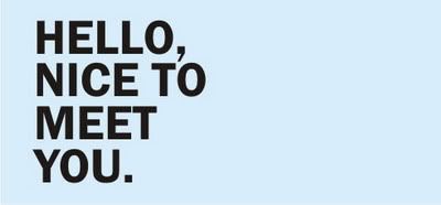 Nice to Meet You Graphics @ twitkut.com