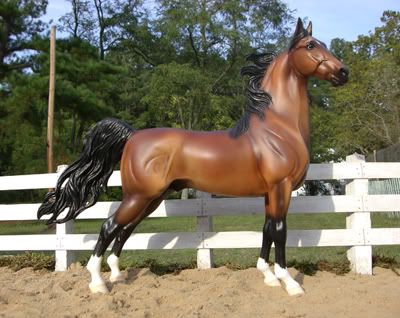 Sebastain Bach - EFB, Bay Hackney Horse, Stallion, Breyer OF ASB Harmonie