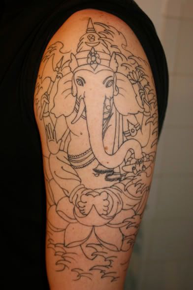 Here's the outline: Right after I got the color: