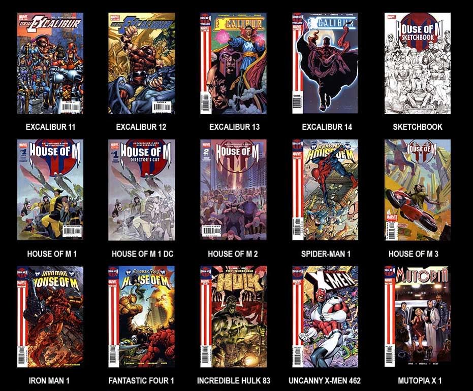 Complete Marvel House of M Comics CD - Demonoid