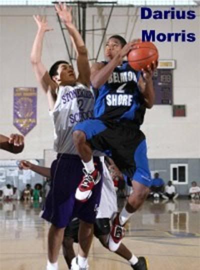 darius morris nba draft. Darius Morris out of LA.