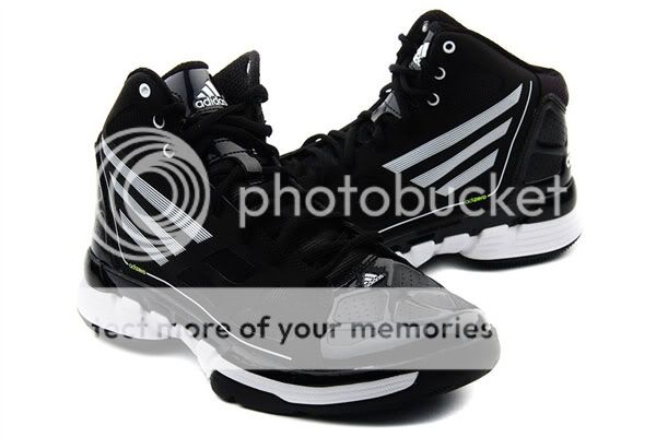 ADIDAS adiZero Ghost Mens Basketball Shoes {Black}  