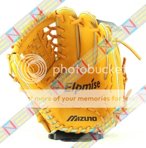 Mizuno Baseball Gloves 12 Yellow {2gs 13850} RHT  