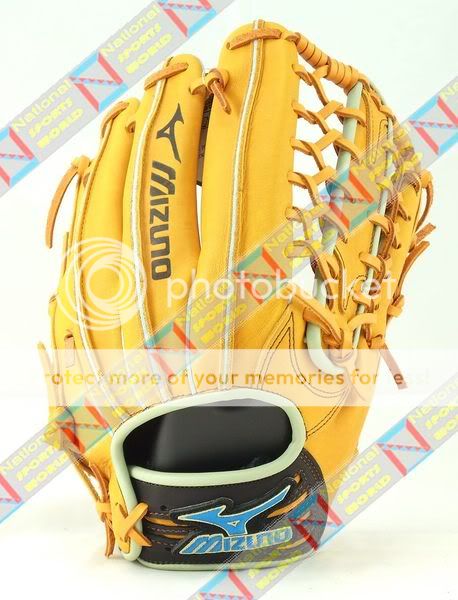 Mizuno Baseball Gloves 12.75 Yellow {2gs 13840} RHT  