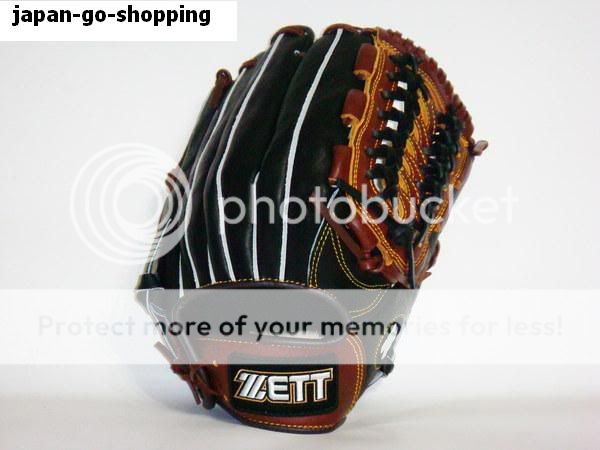 ZETT BASEBALL GLOVES 12.5 BLACK { BPGT 5527 } RHT  