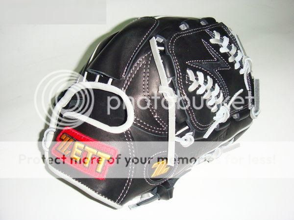 ZETT BASEBALL GLOVES 12 BLACK {BPGT 11} RHT  