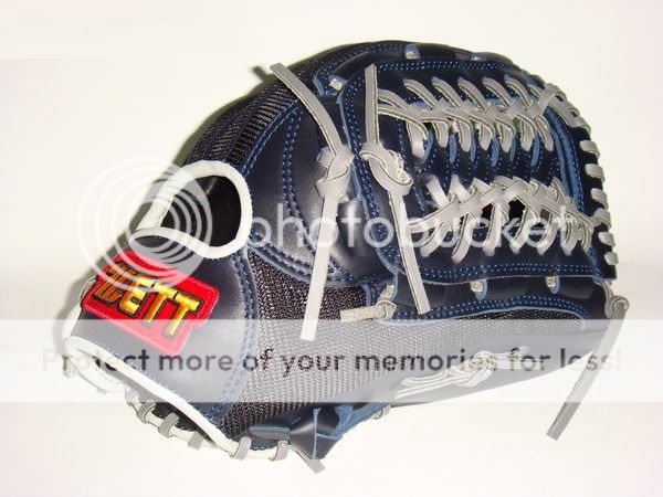 ZETT Baseball Gloves 12.25 Navy { RHT } Special Order  