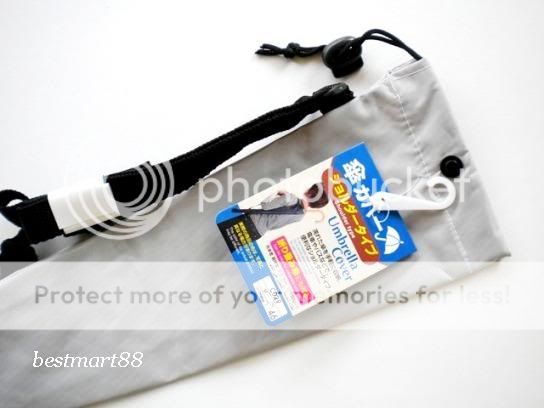 Water proof Umbrella Cover with Shoulder Strap Storing Wet Umbrella 