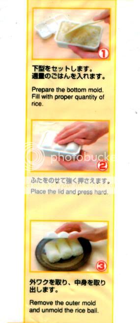 Quality Japanese Sushi Mold Mould Rice Ball Maker Reusable New #6 