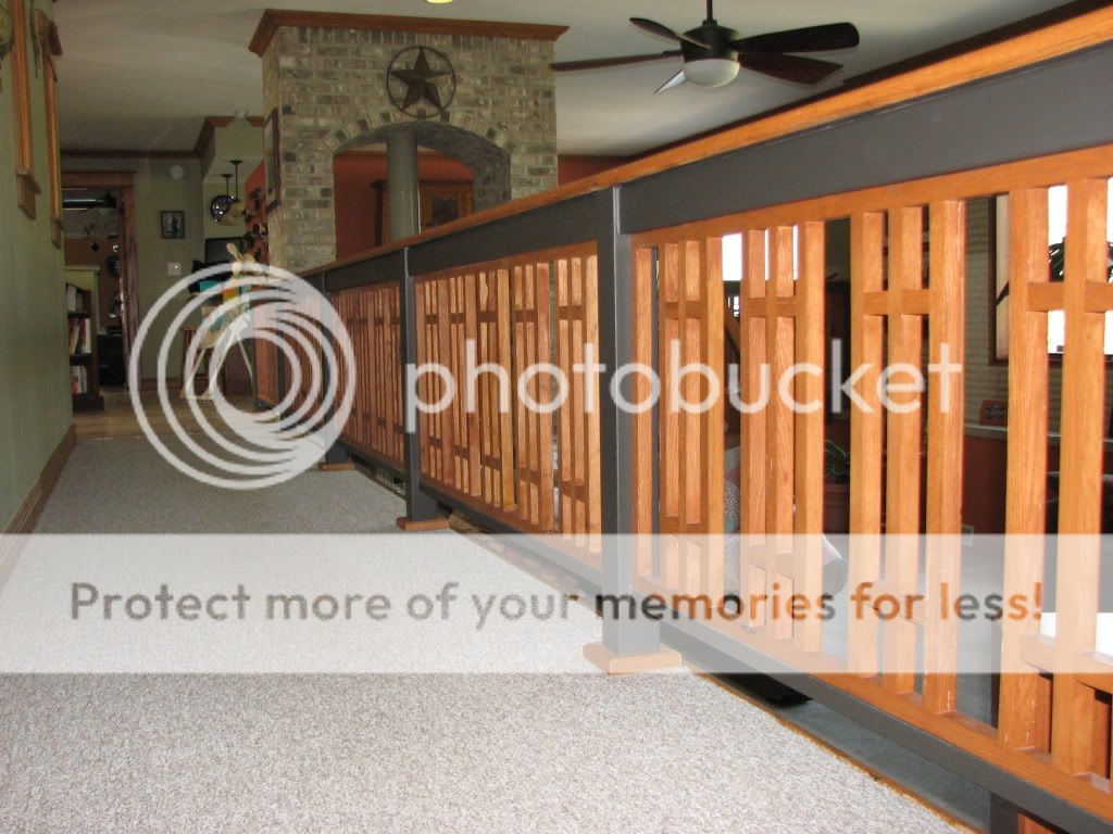 Barn beam railing inserts | Woodworking Talk