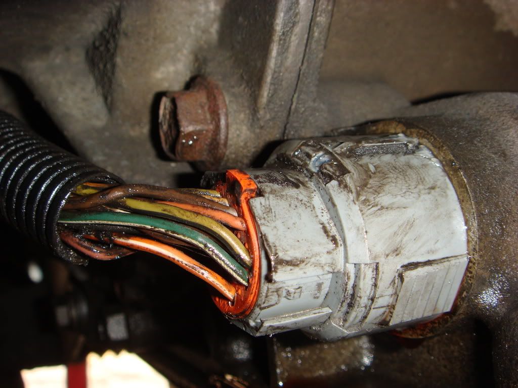 Leaking Tranny Fluid From Wiring Harness Plug. What is it ... lly wiring harness 