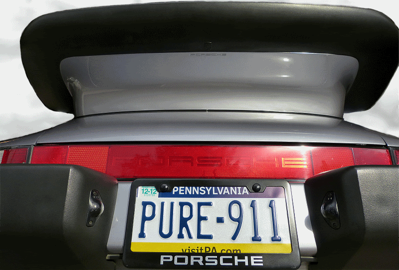 Appropriate vanity plate