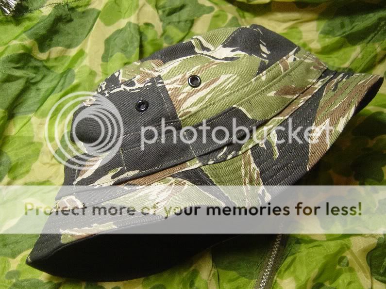The PERFECT Vietnam SOG/LRRP Special Force Tiger Stripe/black boonie 